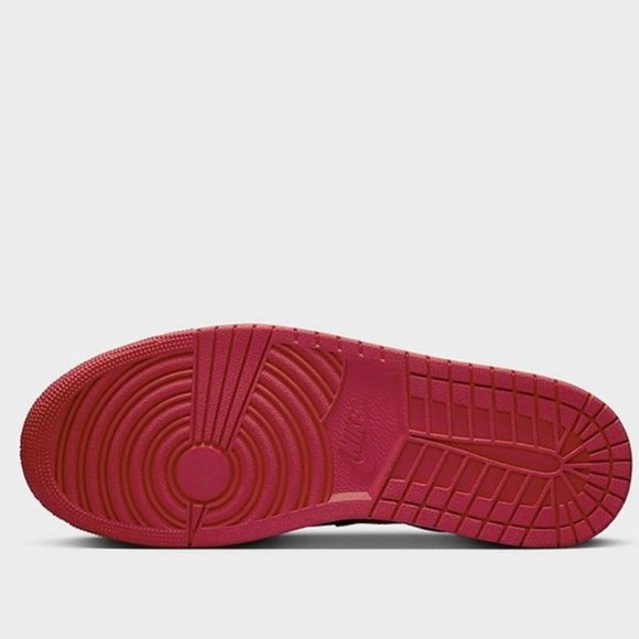 Air Jordan retro 1 classic black and red shoes 100 % authentic - Picture 6 of 6